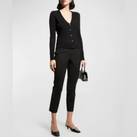 Theory Preen V-Neck Wool Cardigan - Picture 6 of 9